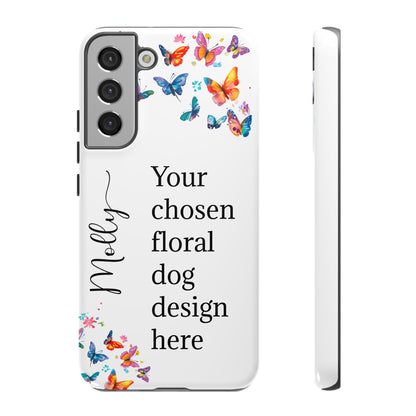 Phone Case, Personalized from ANY OF OUR DESIGNS - White case