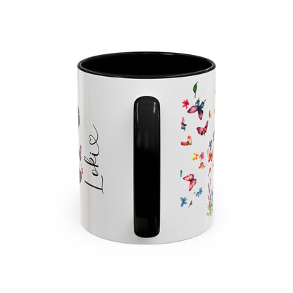 Giant Schnauzer Personalized Accent Mugs, 11oz