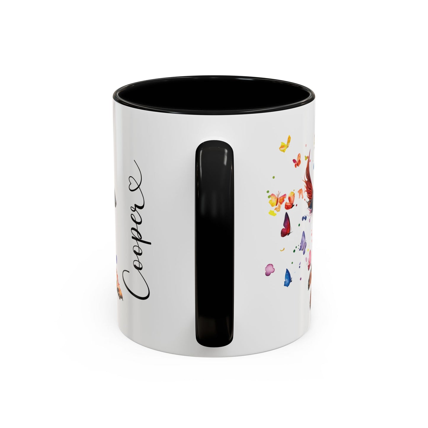 Belgian Tervuren Personalized Accent Mugs, 11oz