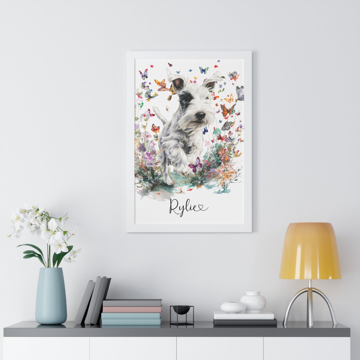 WALL ART - ANY DESIGN Personalised Framed Poster