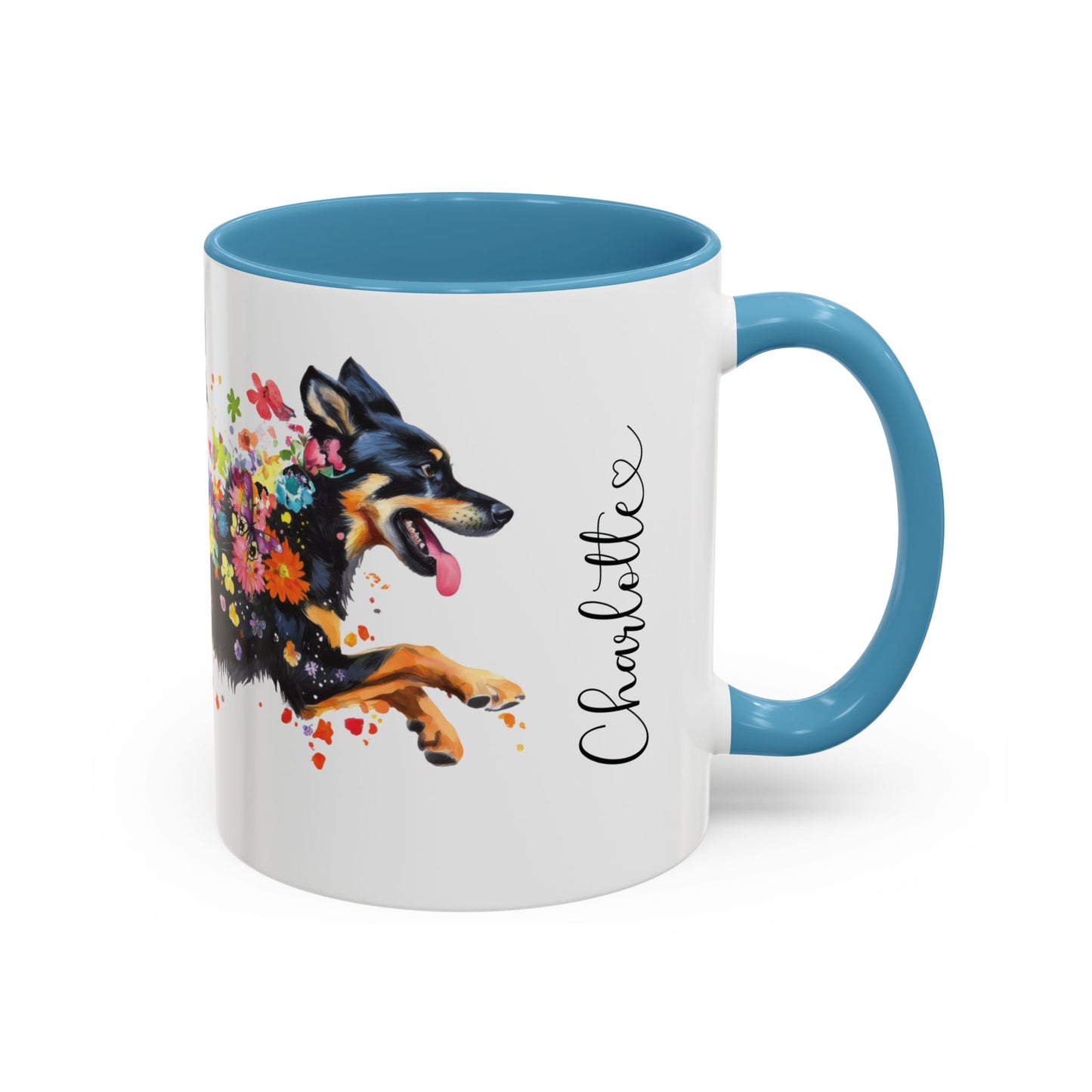 Husky #3 Personalized Accent Mugs, 11oz