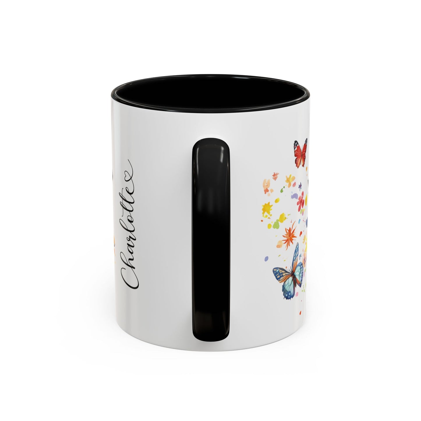 Husky #3 Personalized Accent Mugs, 11oz
