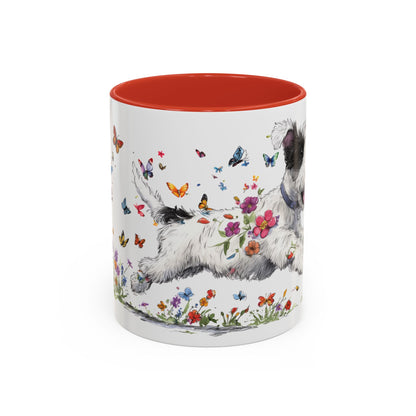 Sealyham Terrier Personalized Accent Mugs, 11oz