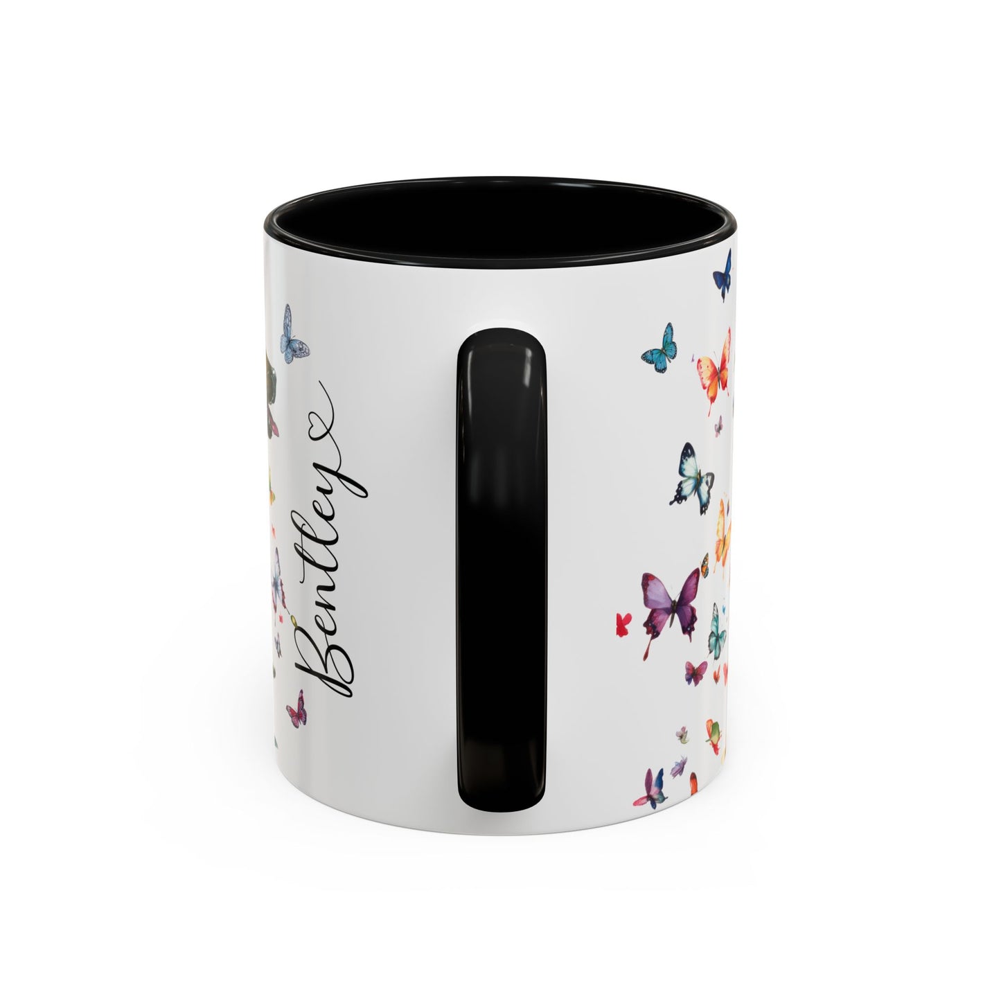 Wheaten Buhund Personalized Accent Mugs, 11oz