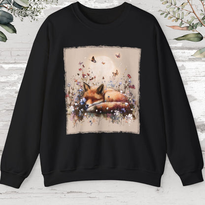 Fox sleeping #5 Unisex Sweat Shirt.