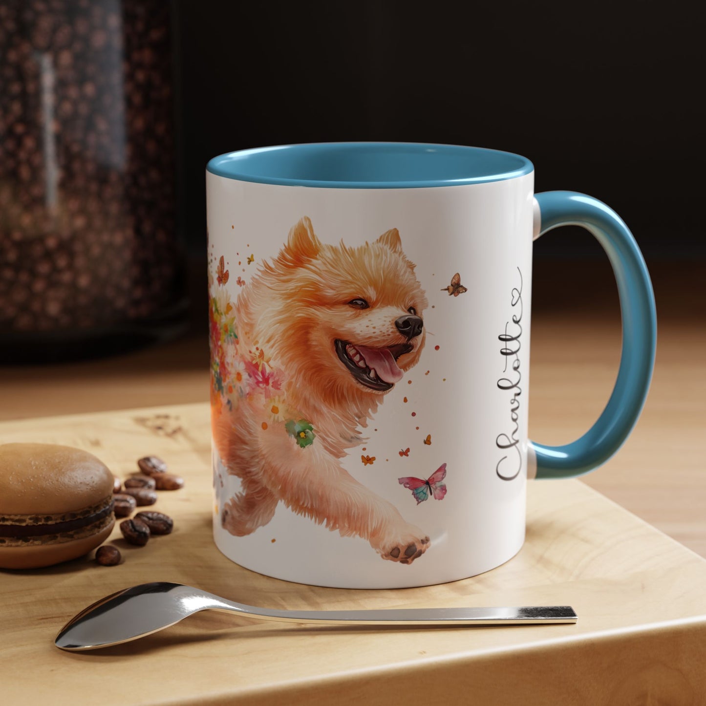 Chow Chow Personalized Accent Mugs, 11oz