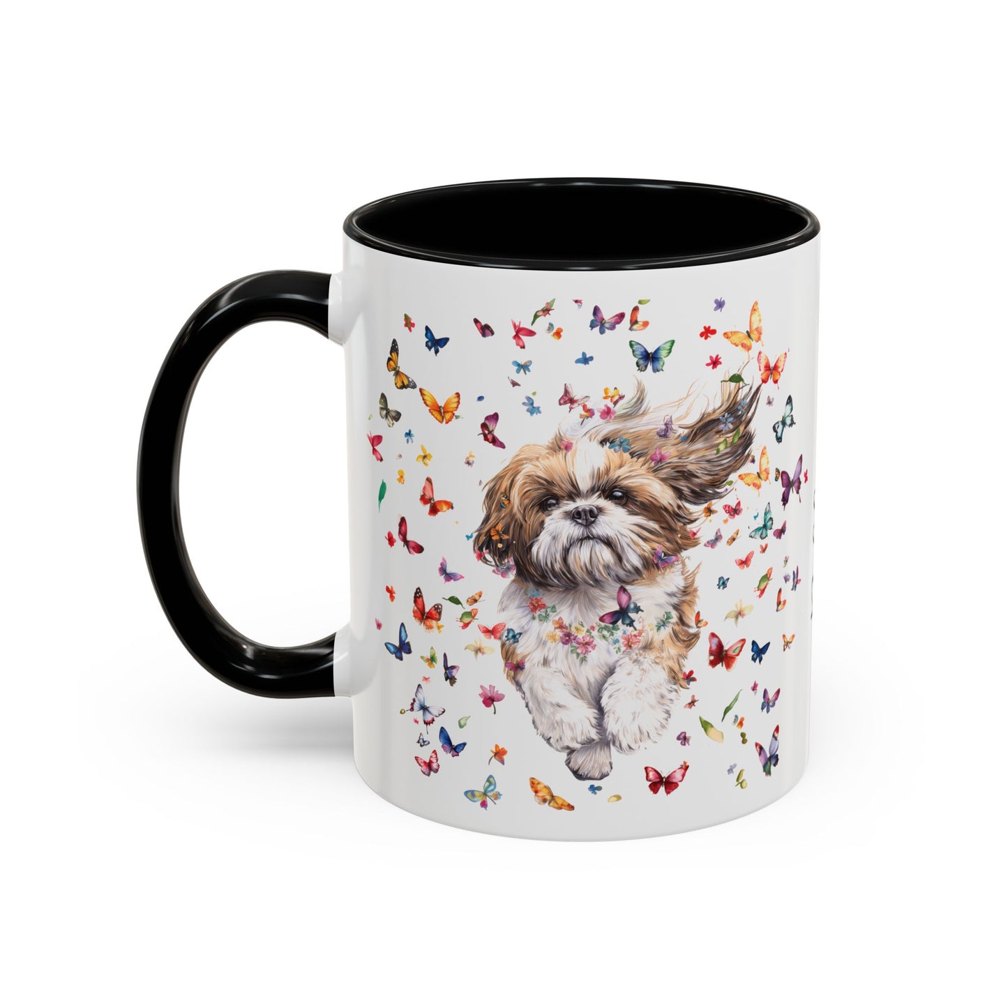 Shih Tzu #1 Personalized Accent Mugs, 11oz