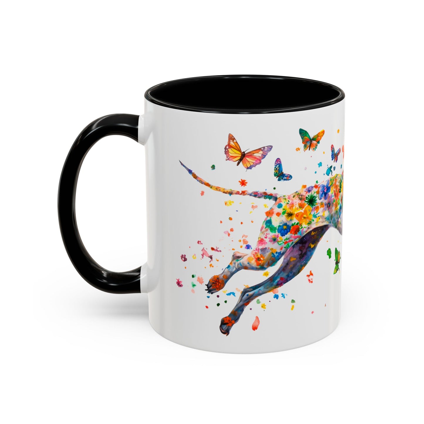 Great Dane #2 Personalized Colorful Accent Mugs, 11oz