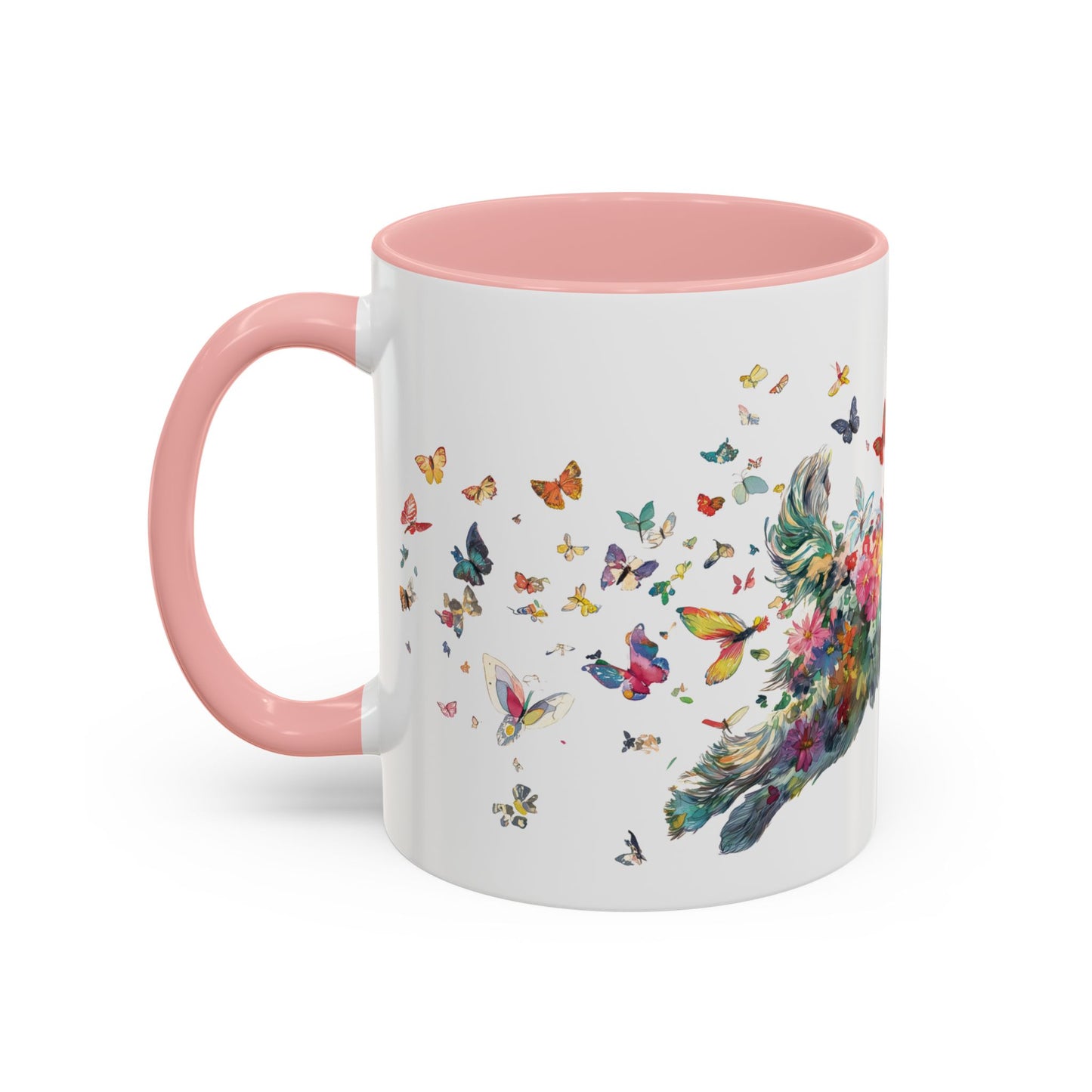 Yorkipoo #1 Personalized Accent Mugs, 11oz