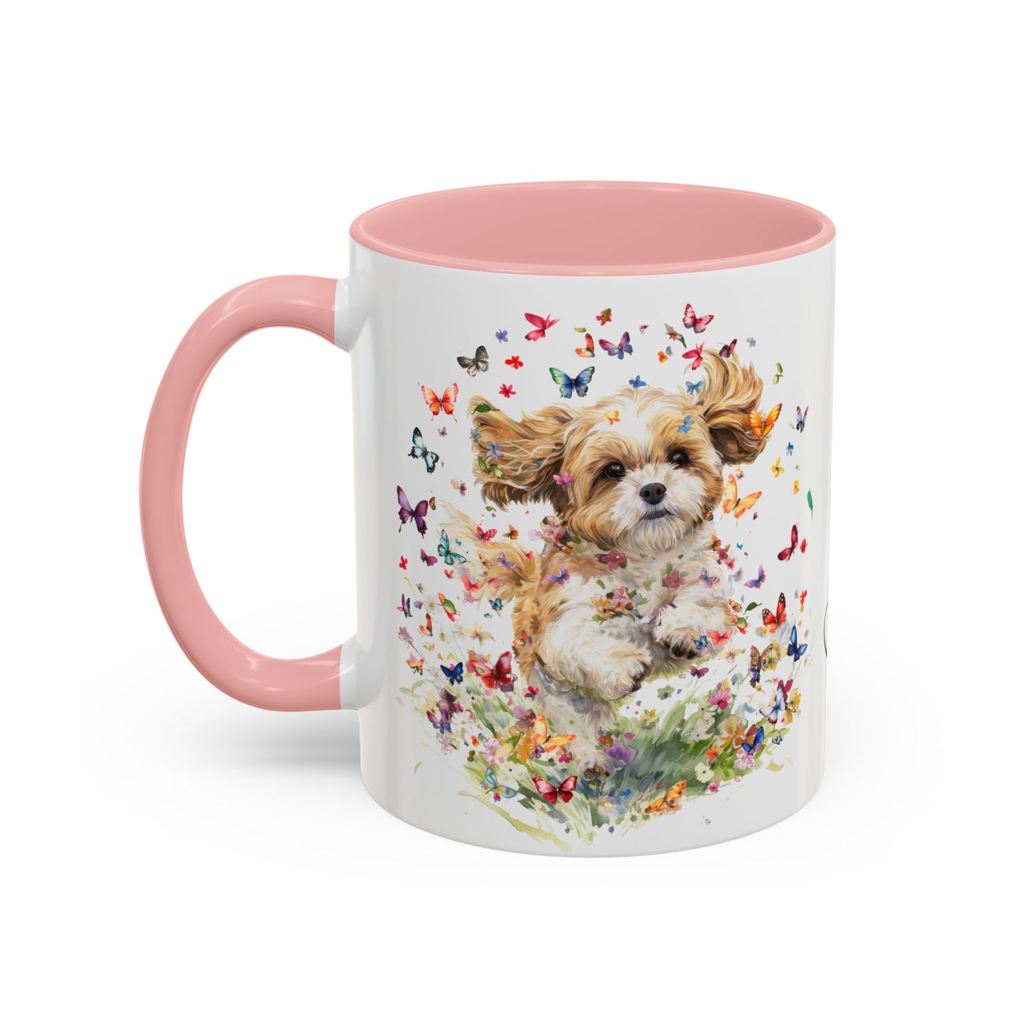 Shih Tzu #8  Personalized Accent Mugs, 11oz