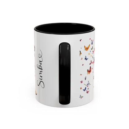 Shiba Inu #2 Personalized Accent Mugs, 11oz