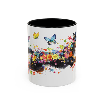 Husky #3 Personalized Accent Mugs, 11oz