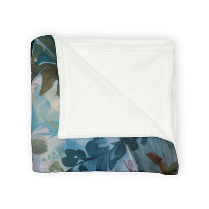 Irish Red & White Setter #1 Personalised Mystical Forest Blanket