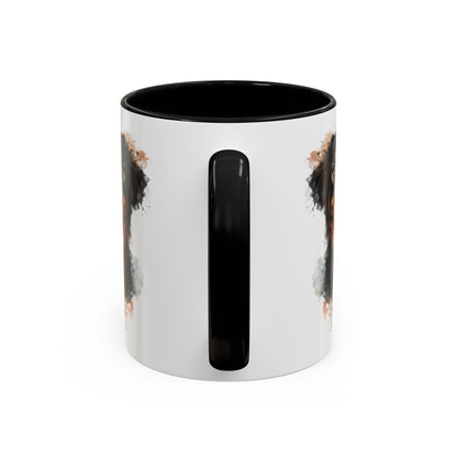 Hovawart #4 Colourful Personalized Accent Mugs, 11oz