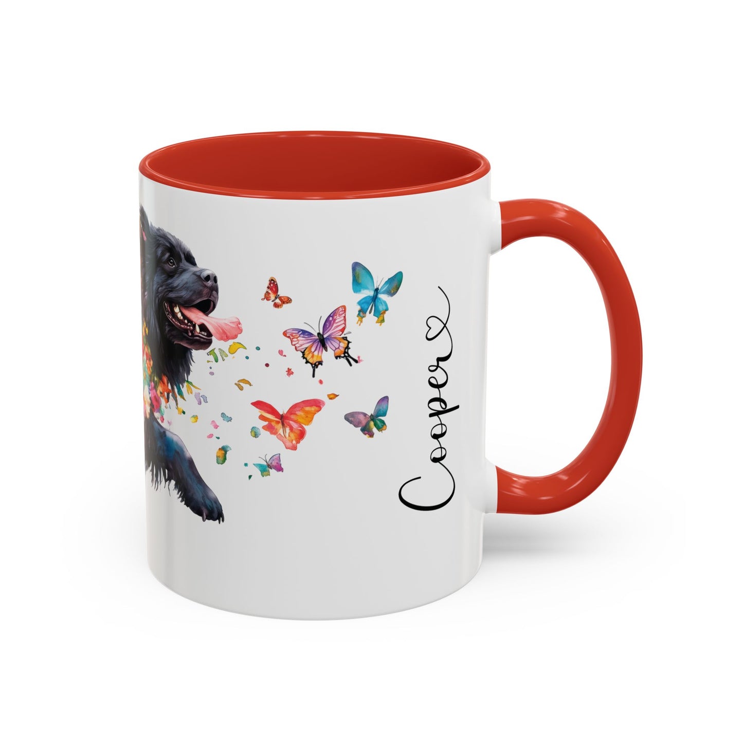 Tibetan Mastiff #3 Personalized Accent Mugs, 11oz