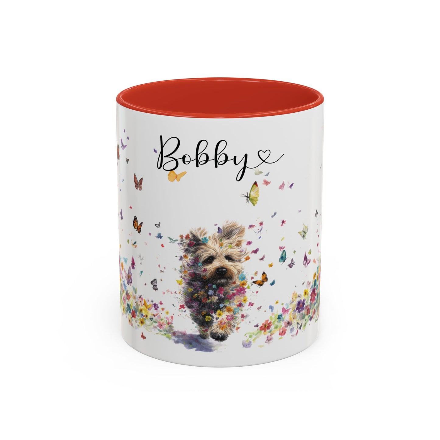 Doodle Personalized Accent Mugs, 11oz