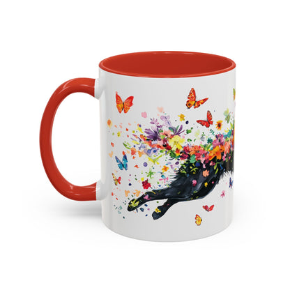 Kelpie Personalized Accent Mugs, 11oz