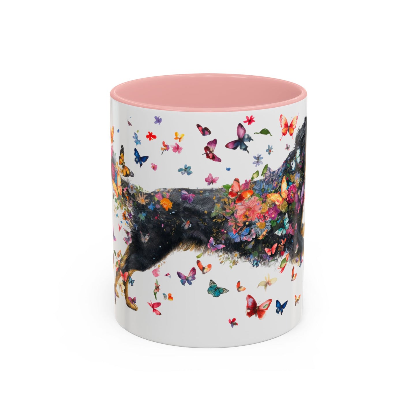 Hovawart #3 Colorful Accent Mugs, 11oz