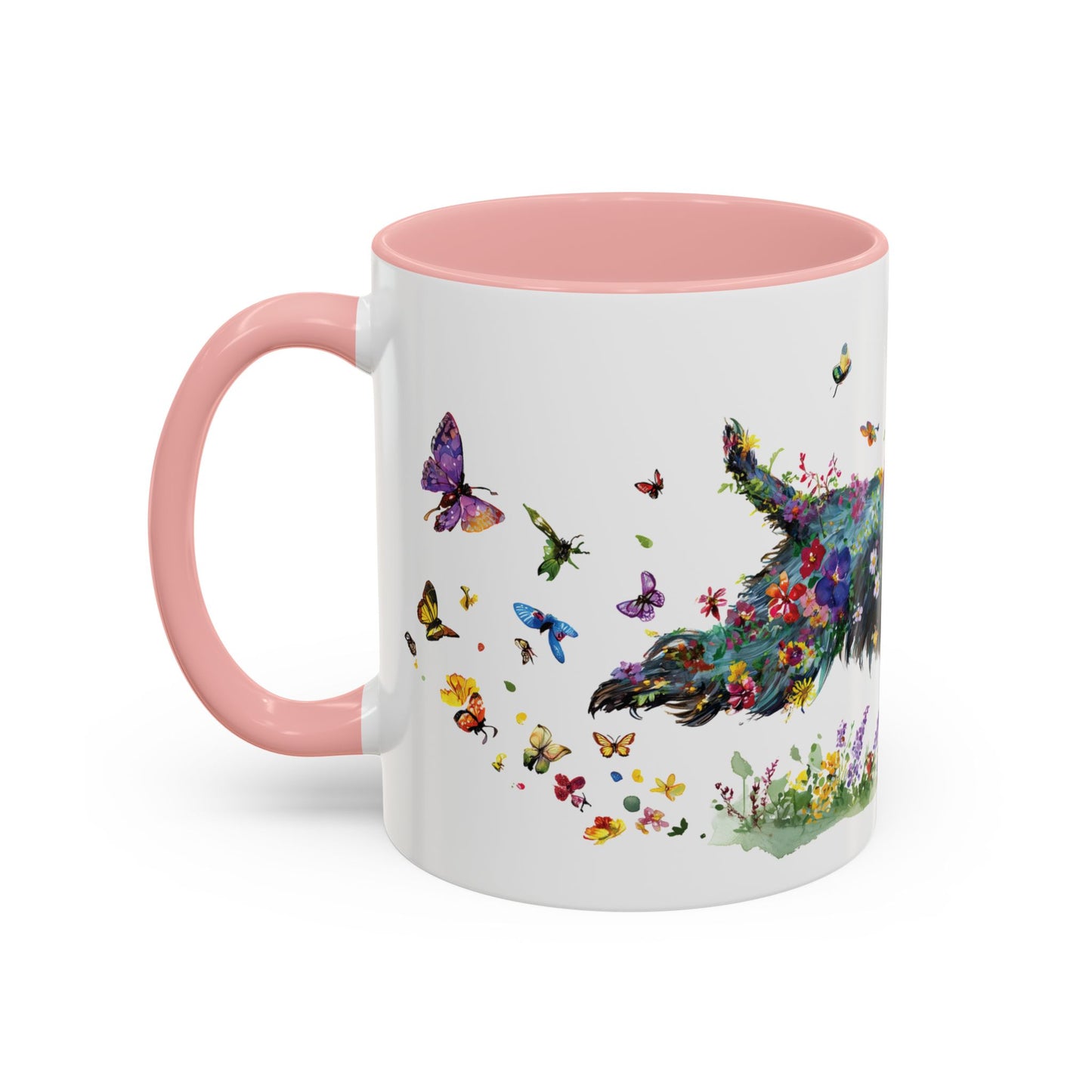 Scottish Terrier #2 Retriever Personalized Accent Mugs, 11oz