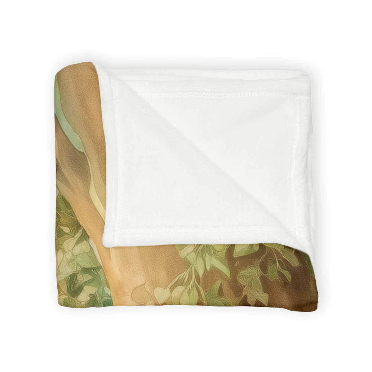 Maltipoo Dancing  Personalised Mystical Forest Blanket