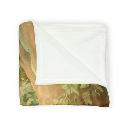 Maltipoo Dancing  Personalised Mystical Forest Blanket