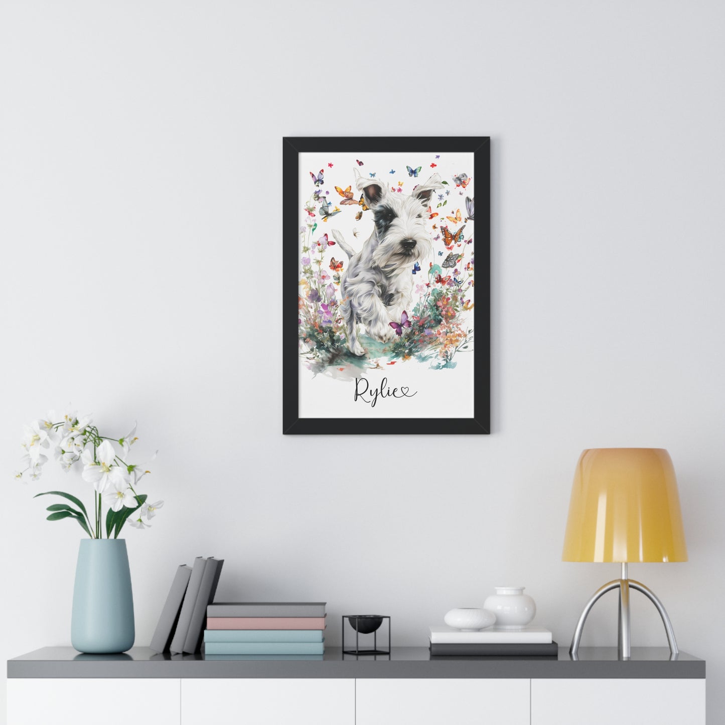 WALL ART - ANY DESIGN Personalised Framed Poster