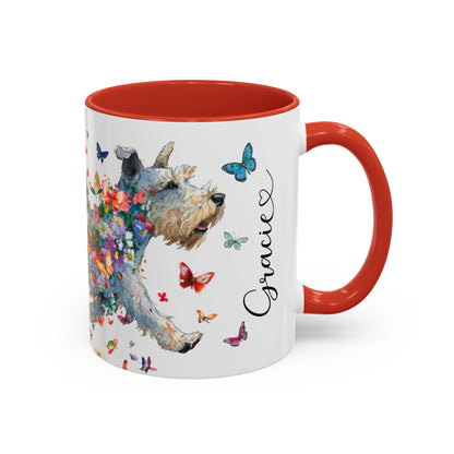 Lakeland Terrier #1 Personalized Accent Mugs, 11oz