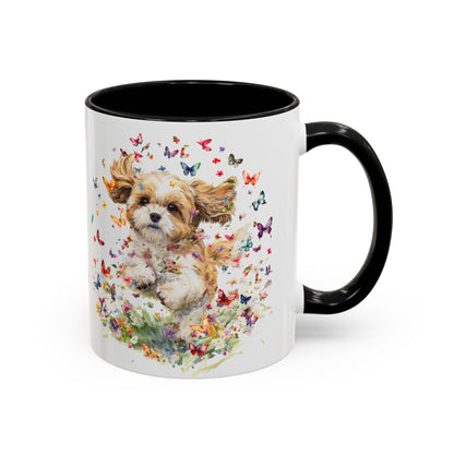 Shih Tzu #8  Personalized Accent Mugs, 11oz