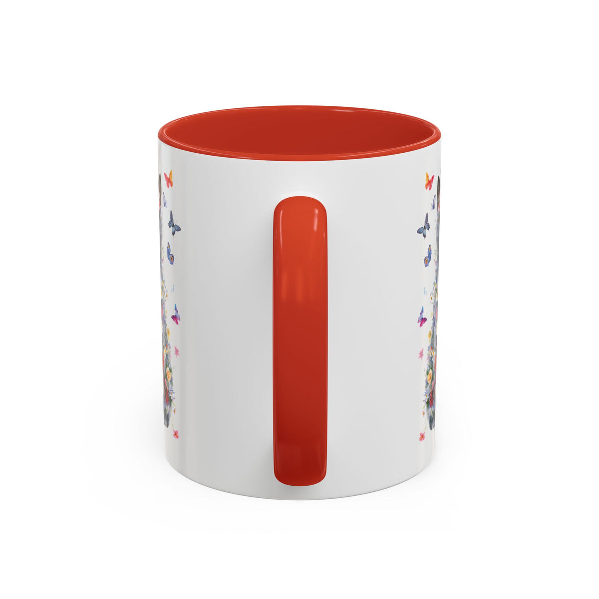 British Blue Cat #1 Personalized Accent Mugs, 11oz