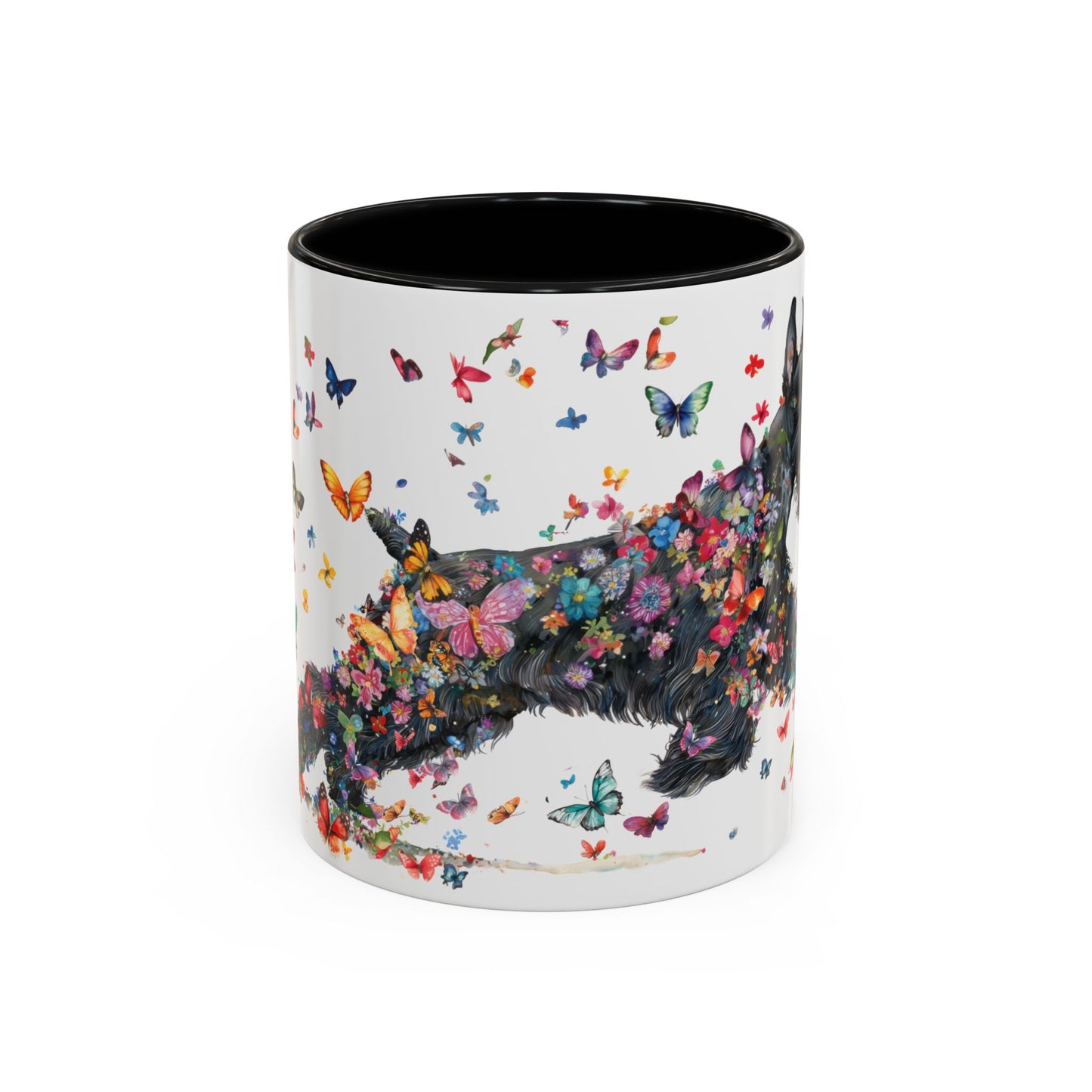 Giant Schnauzer Personalized Accent Mugs, 11oz