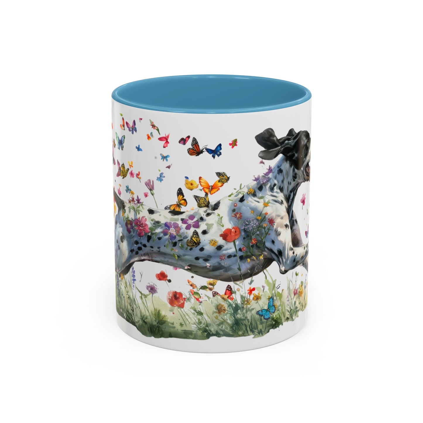 English Pointer #1  Personalized Accent Mugs, 11oz