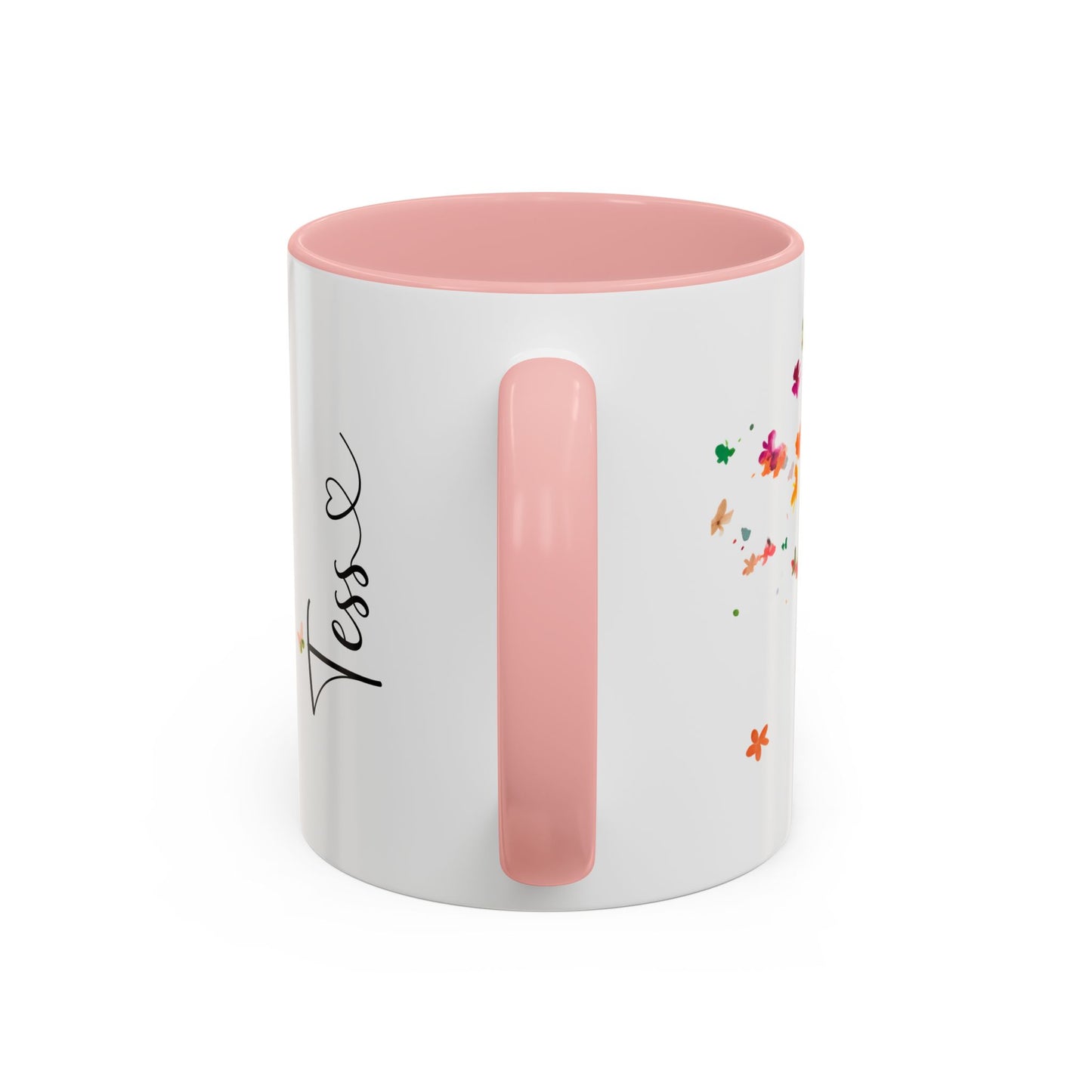 Maltese Personalized Colorful Accent Mugs, 11oz