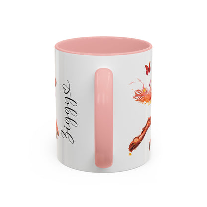Irish Setter Personalized Accent Mugs, 11oz
