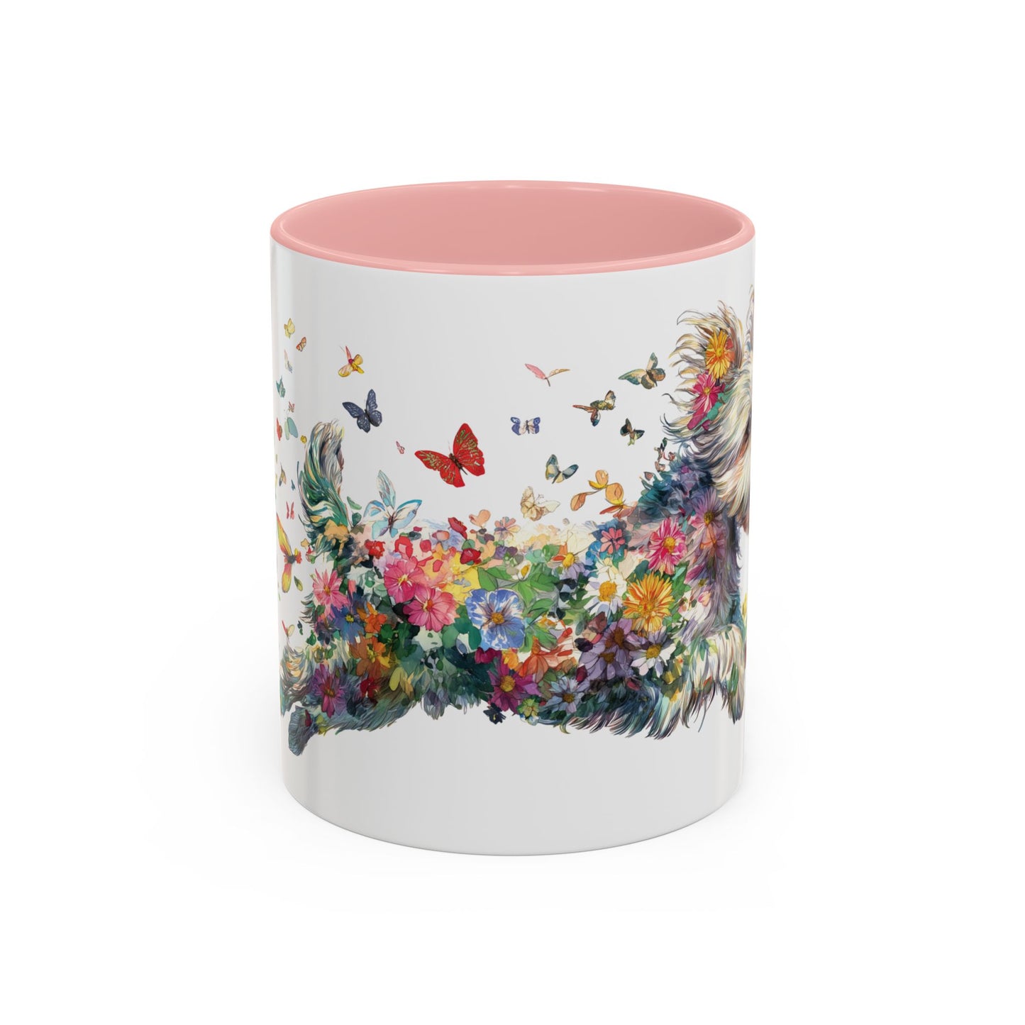 Yorkipoo #1 Personalized Accent Mugs, 11oz