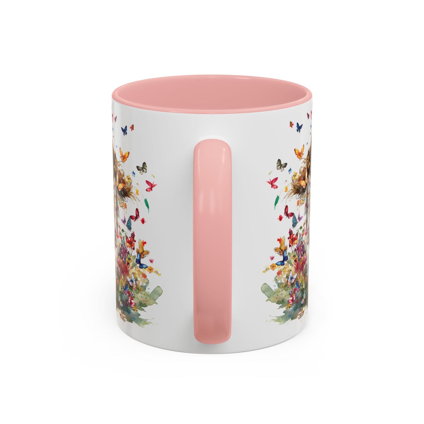 Clumber Spaniel #2 Personalized Accent Mugs, 11oz