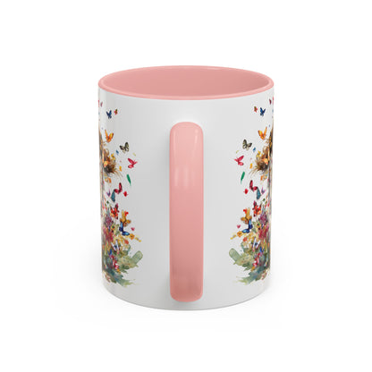 Clumber Spaniel #2 Personalized Accent Mugs, 11oz