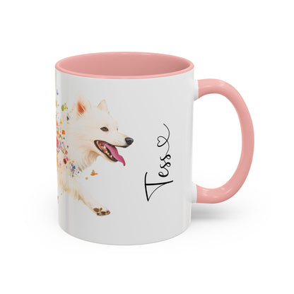 Finnish Lapphund #1 Personalized Accent Mugs, 11oz