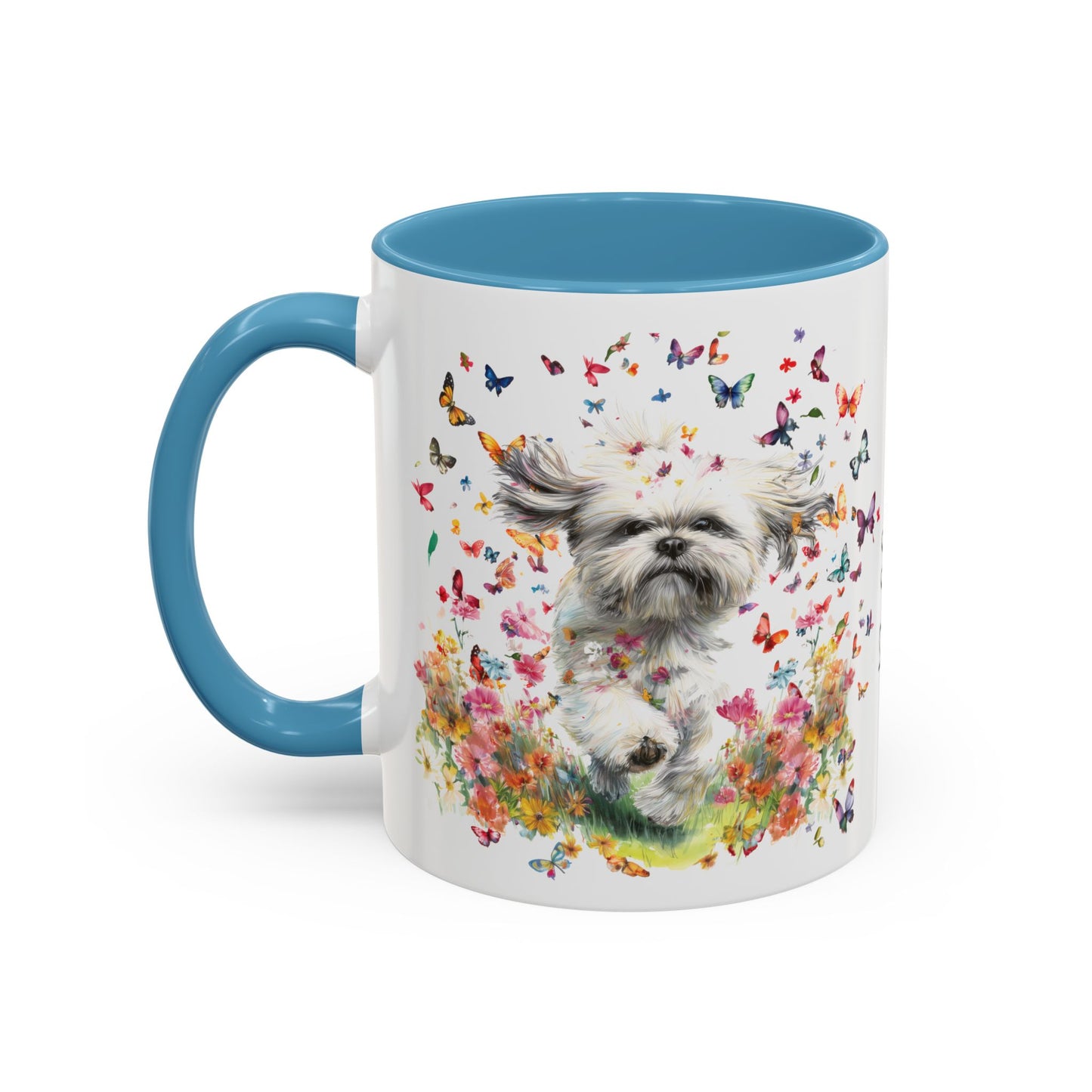 Shih Tzu #3 Personalized Accent Mugs, 11oz