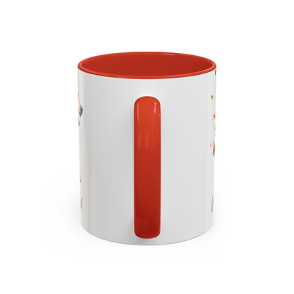 Golden Retriever #1 “Live like the gate was left open" Accent Mugs, 11oz