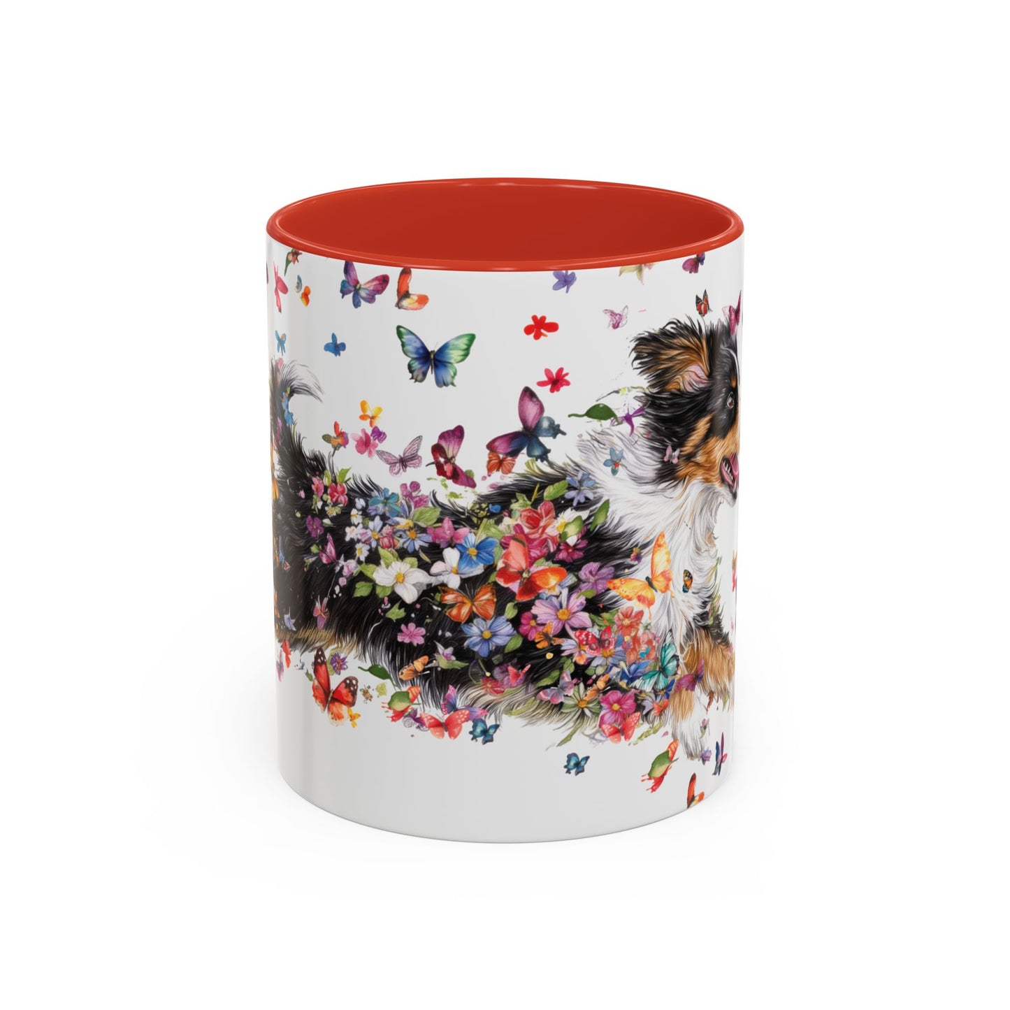 Mini Aussie Doodle Personalized Accent Mugs, 11oz