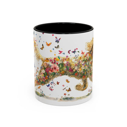 Golden Doodle/Groodle #3 Retriever Personalized Accent Mugs, 11oz