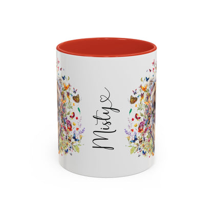 Chow Chow #7 Personalized Accent Mugs, 11oz