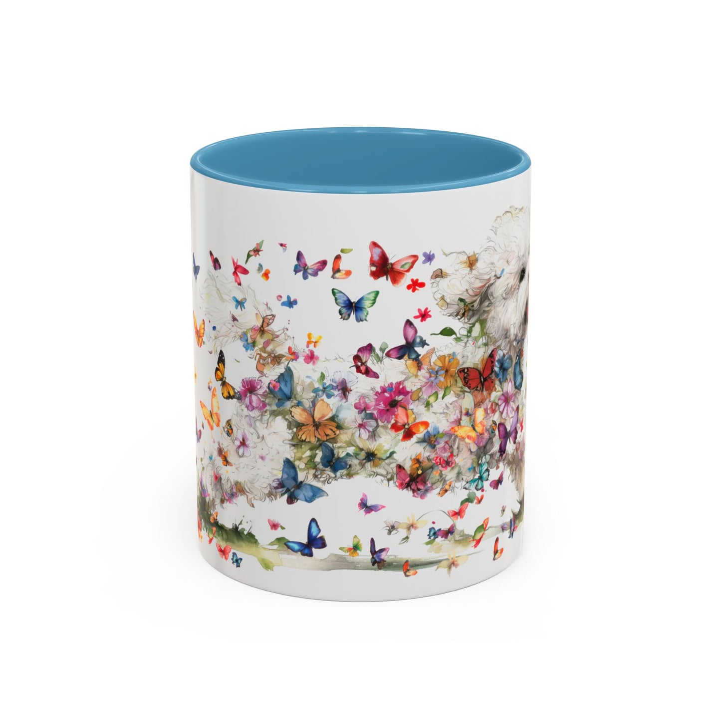 Bichon Frise #2 Personalized colourful Mugs, 11oz
