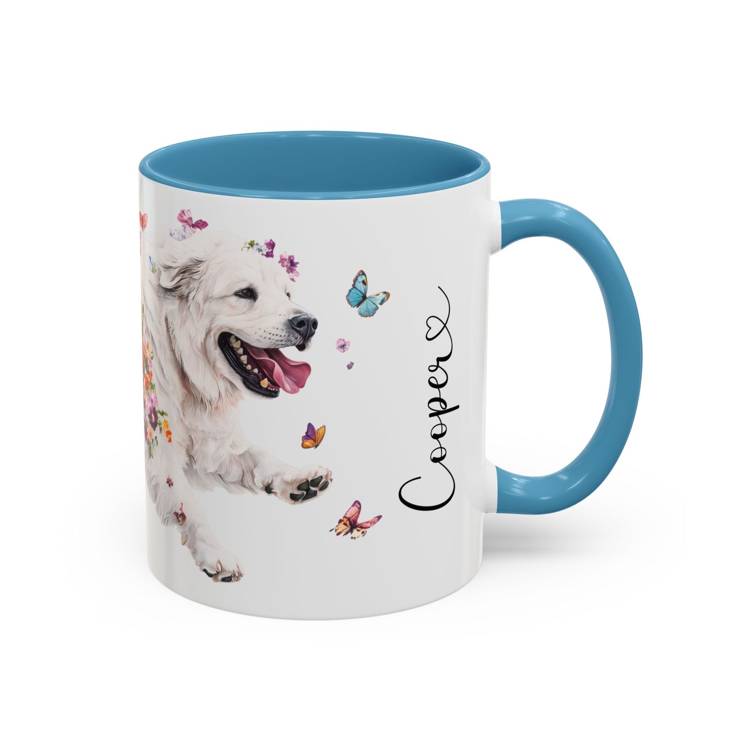 Tibetan Mastiff #1 Personalized Accent Mugs, 11oz