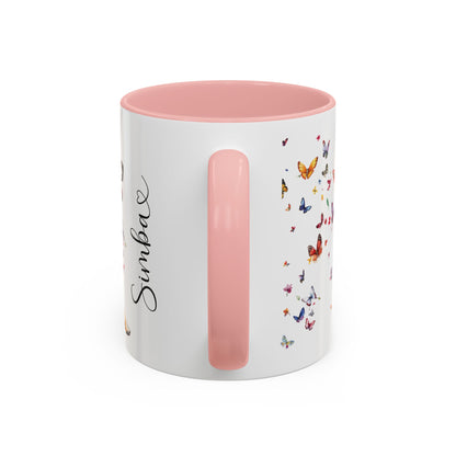 Shiba Inu #2 Personalized Accent Mugs, 11oz