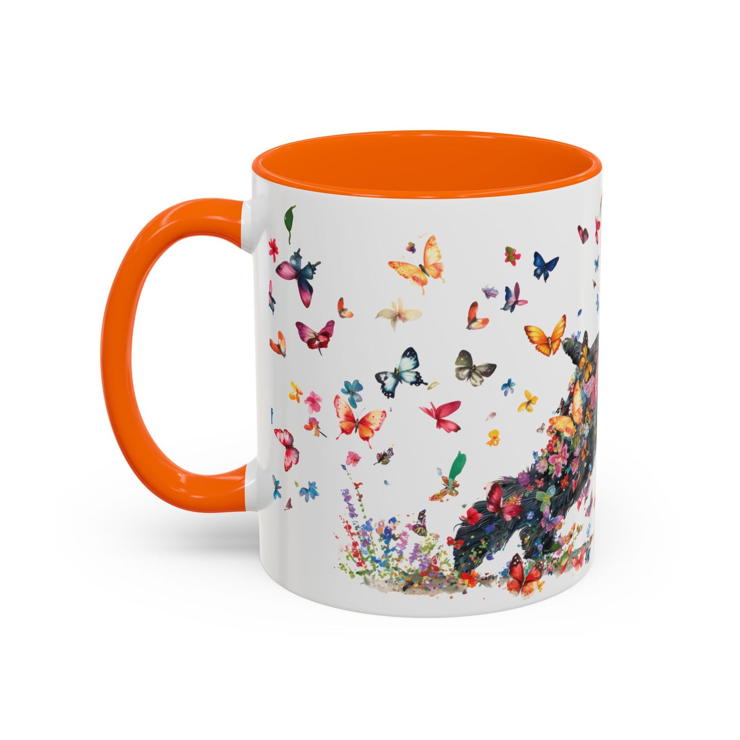 Giant Schnauzer Personalized Accent Mugs, 11oz