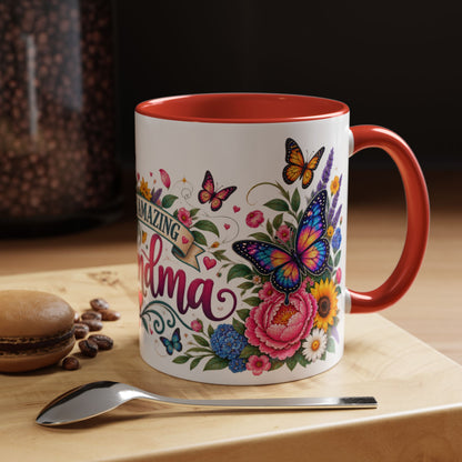 Most Amazing Grandma, 11oz  accent mug