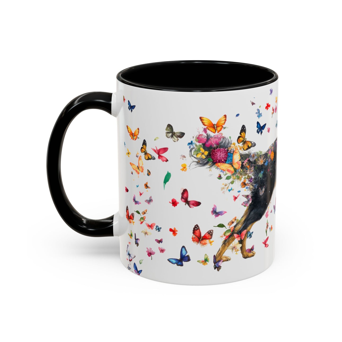 Hovawart #3 Colorful Accent Mugs, 11oz