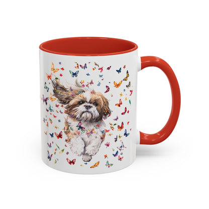 Shih Tzu #1 Personalized Accent Mugs, 11oz