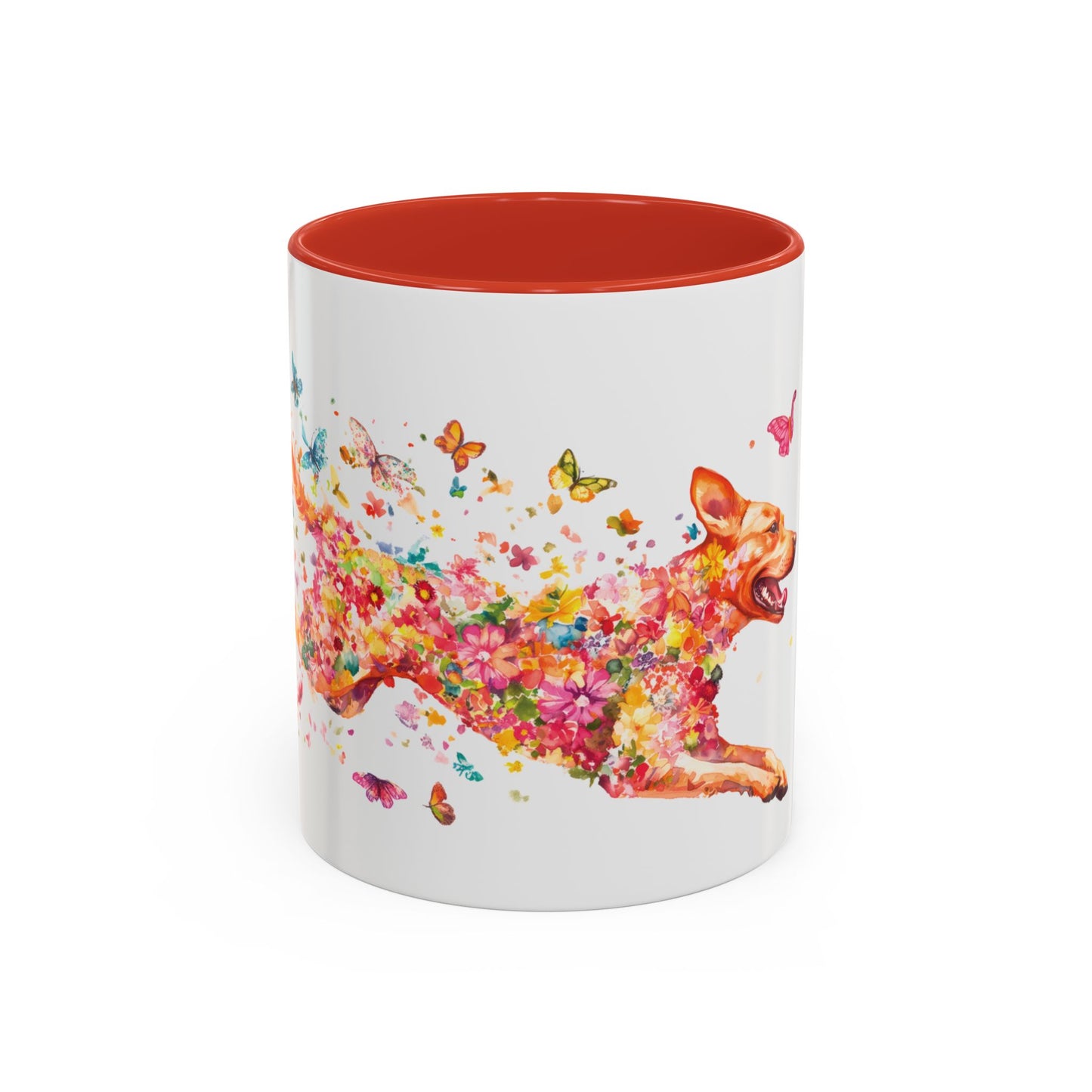 Fox Red Labrador Personalized Accent Mugs, 11oz